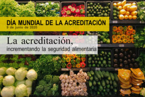 Acreditación en seguridad alimentaria.