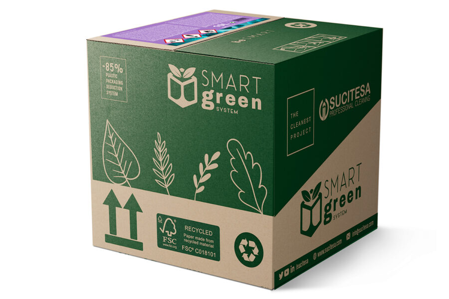 smart green system dilución productos limpieza sucitesa