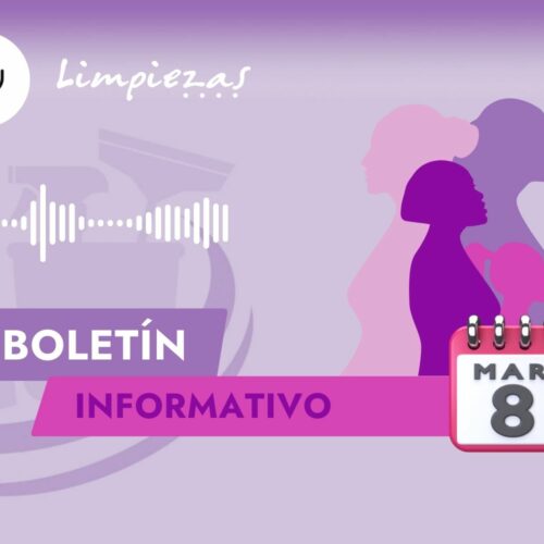 Boletín de noticias sector limpiezas especial Día de la Mujer 2025