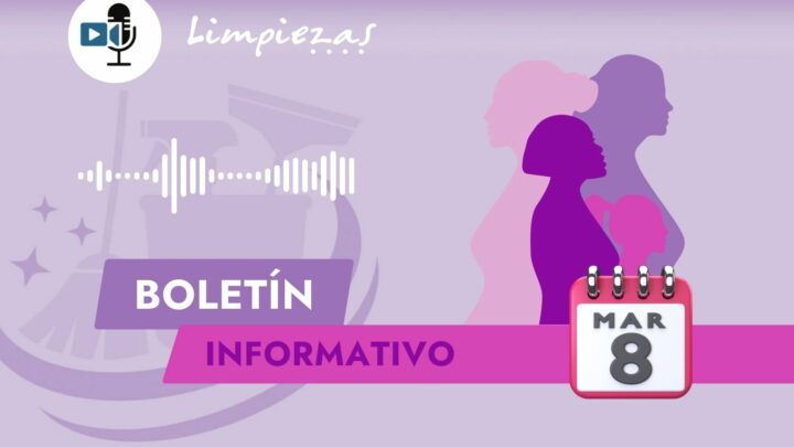 Boletín de noticias sector limpiezas especial Día de la Mujer 2025